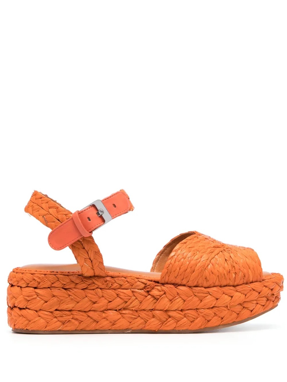 Clergerie Aida Braided Rafia Sandals 36.5